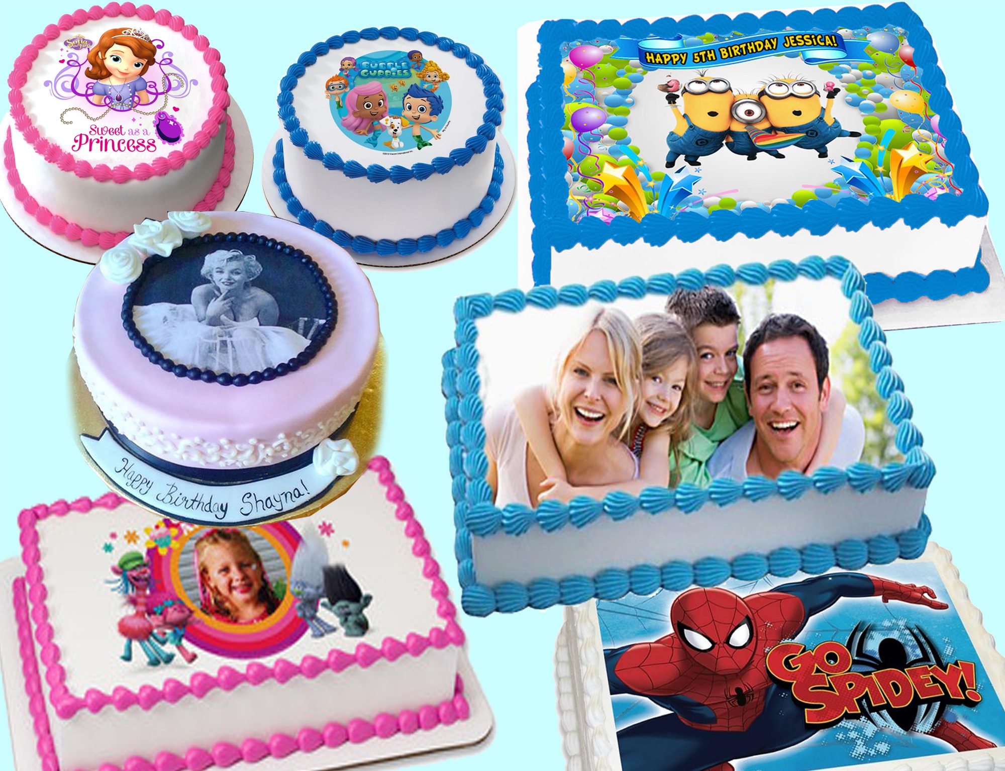 Cialda e ostia per torte di compleanno online
