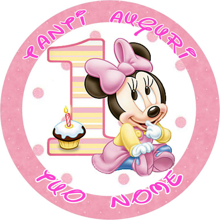 Addobbi primo compleanno Minnie Infant