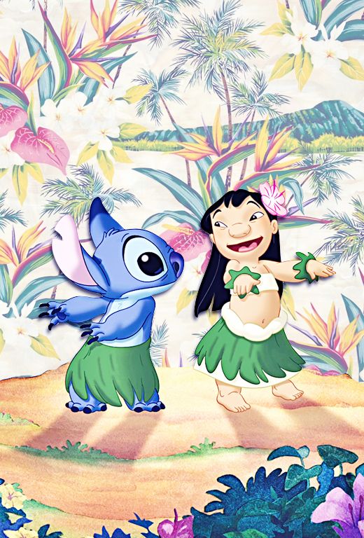 Cialda in ostia per torta LILO E STITCH, personalizzata nome