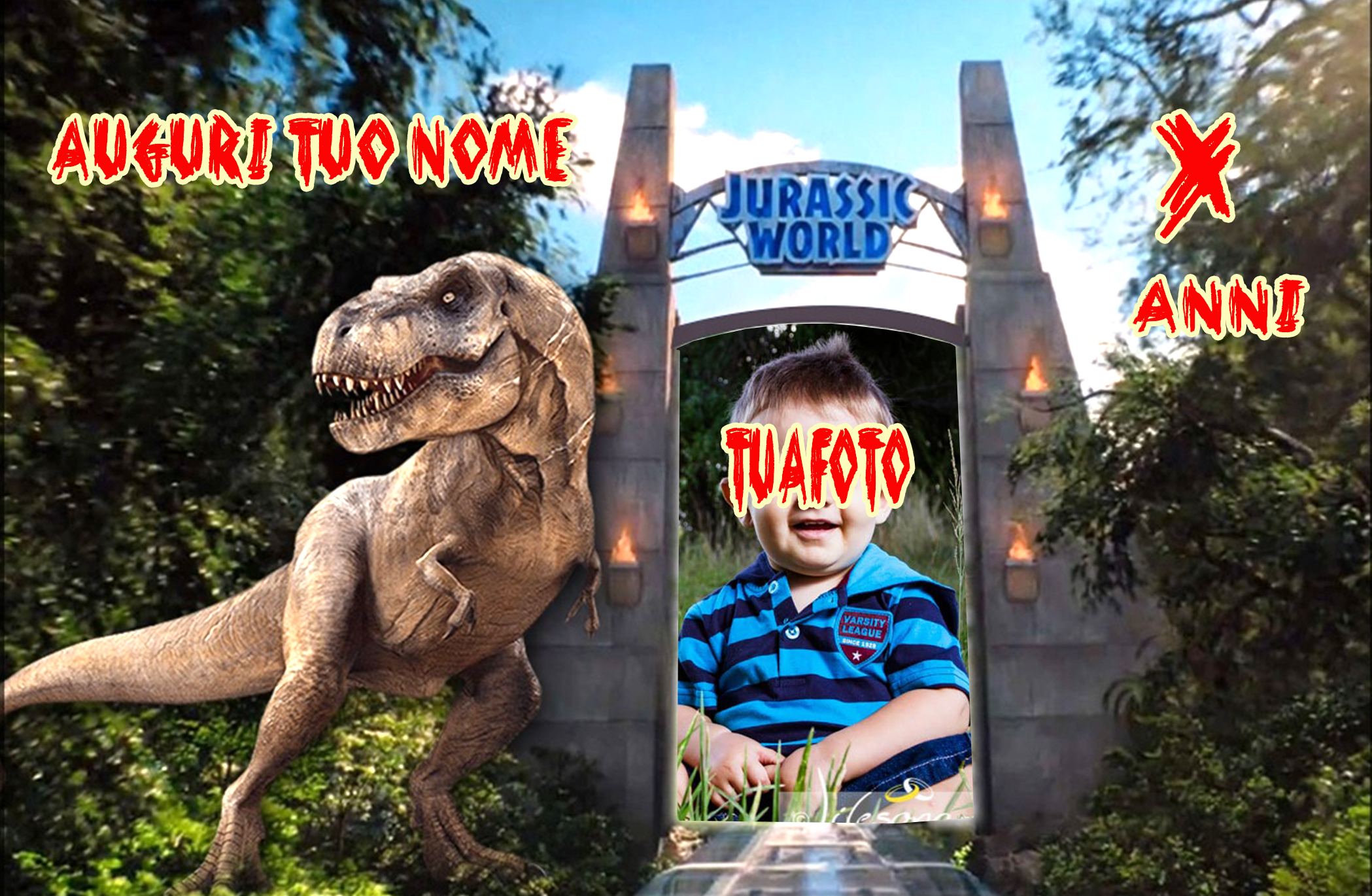 Cialda in ostia per torta DINOSAURI DINOSAURO T-REX CARTONE, personalizzata  nome, disco, dolce, torte, cialde, ostie – Balloonshop Addobbi per Feste