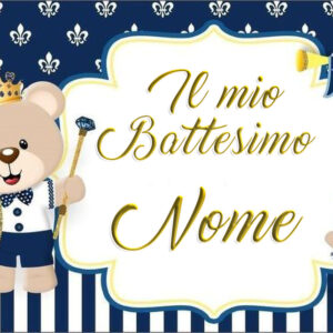 Cialda in ostia per torta rettangolare commestibile senza glutine BATTESIMO  BIMBO, BAMBINO, personalizzata con nome, disco, dolce, torte, cialde,  ostie, cake topper, decorazioni, AE – Balloonshop Addobbi per Feste